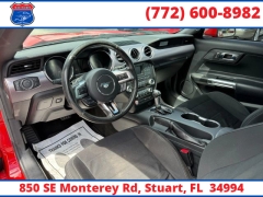 Used 2017  Ford Mustang 2d Fastback EcoBoost Premium at Victory Auto Store near Stuart, FL