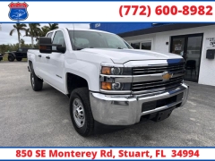 Used 2018  Chevrolet Silverado 2500HD 4WD Double Cab 144&period;2" Work Truck at Victory Auto Store near Stuart&comma; FL
