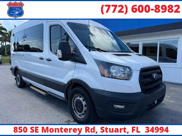 Used 2020  Ford Transit Passenger Wagon T-350 148" Med Roof RWD at Victory Auto Store near Stuart&comma; FL