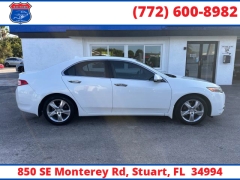 Used 2013  Acura TSX 4d Sedan Tech at Victory Auto Store near Stuart, FL