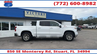 Used 2022  Chevrolet Silverado 1500 4WD Crew Cab 157" LTZ at Victory Auto Store near Stuart&comma; FL