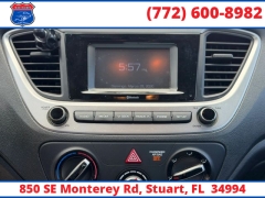 Used 2018  Hyundai Accent 4d Sedan SE Auto at Victory Auto Store near Stuart&comma; FL