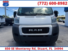 Used 2022  Ram ProMaster Cargo Van 1500 Low Roof 118" WB at Victory Auto Store near Stuart&comma; FL