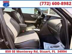 Used 2017  INFINITI QX70 4d SUV RWD at Victory Auto Store near Stuart&comma; FL