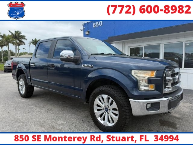 Used 2016  Ford F-150 4WD SuperCrew at Victory Auto Store near Stuart&comma; FL
