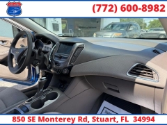 Used 2017  Chevrolet Cruze 4d Sedan LT Auto at Victory Auto Store near Stuart&comma; FL