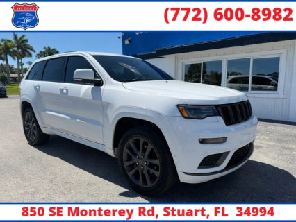 Used 2018 Jeep Grand Cherokee 4d SUV 4WD Overland V6 High Altitude at Victory Auto Store near Stuart, FL
