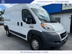 Used 2020 Ram ProMaster Cargo Van 1500 High Roof Van 136" WB at Victory Auto Store near Stuart, FL