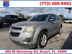 Used 2013  Chevrolet Equinox 4d SUV FWD LS at Victory Auto Store near Stuart&comma; FL