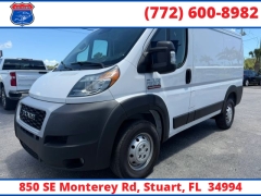 Used 2022  Ram ProMaster Cargo Van 1500 Low Roof 118" WB at Victory Auto Store near Stuart&comma; FL