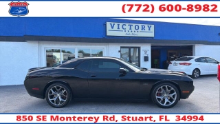 Used 2015  Dodge Challenger 2dr Cpe R&sol;T at Victory Auto Store near Stuart&comma; FL