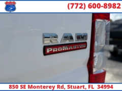 Used 2020  Ram ProMaster Cargo Van 2500 High Roof Van 159" WB at Victory Auto Store near Stuart&comma; FL