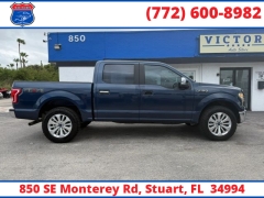 Used 2016  Ford F-150 4WD SuperCrew at Victory Auto Store near Stuart&comma; FL
