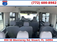 Used 2017  Ford Transit Wagon T-350 148" Med Roof Sliding RH Dr at Victory Auto Store near Stuart, FL