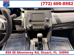 Used 2018  Honda Civic Sedan 4d LX CVT at Victory Auto Store near Stuart&comma; FL
