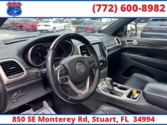 Used 2017  Jeep Grand Cherokee 4d SUV 2WD Overland at Victory Auto Store near Stuart, FL