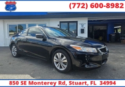 Used 2010  Honda Accord Coupe 2d EX Auto at Victory Auto Store near Stuart&comma; FL