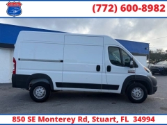 Used 2019  Ram ProMaster Cargo Van 1500 High Roof Van 136" WB at Victory Auto Store near Stuart&comma; FL