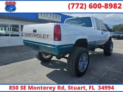 Used 1993  Chevrolet K1500 Pickup 4WD Ext Cab Silverado Longbed at Victory Auto Store near Stuart&comma; FL
