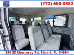 Used 2017  Ford Transit Wagon T-350 148" Med Roof Sliding RH Dr at Victory Auto Store near Stuart&comma; FL