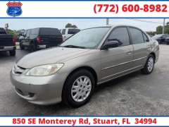 Used 2004  Honda Civic Sedan 4d LX AT at Victory Auto Store near Stuart&comma; FL