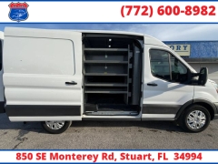 Used 2020  Ford Transit Cargo Van T-150 Med Rf 8670 GVWR RWD at Victory Auto Store near Stuart&comma; FL