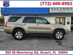Used 2006  Toyota 4Runner 4d SUV 4WD SR5 (V6) at Victory Auto Store near Stuart, FL