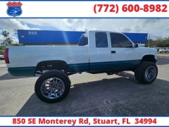 Used 1993  Chevrolet K1500 Pickup 4WD Ext Cab Silverado Longbed at Victory Auto Store near Stuart&comma; FL