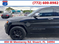 Used 2017  Jeep Grand Cherokee 4d SUV 2WD Overland at Victory Auto Store near Stuart, FL