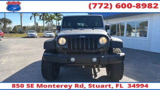 Used 2016  Jeep Wrangler Unlimited 4WD 4dr Sport at Victory Auto Store near Stuart&comma; FL
