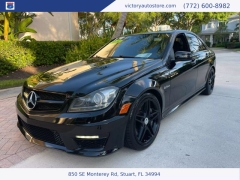Used 2014 Mercedes-Benz C-Class 4d Sedan C63 AMG at Victory Auto Store near Stuart, FL