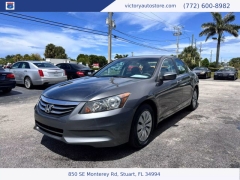 Used 2012 Honda Accord Sedan 4d LX Auto at Victory Auto Store near Stuart, FL
