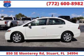 Used 2010  Honda Civic Sedan 4d LX Auto at Victory Auto Store near Stuart, FL