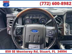 Used 2016  Ford Super Duty F-350 4WD Crew Cab Platinum DRW Longbed at Victory Auto Store near Stuart&comma; FL