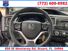 Used 2013  Honda Civic Sdn 4dr Auto EX-L at Victory Auto Store near Stuart&comma; FL