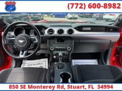 Used 2017  Ford Mustang 2d Fastback EcoBoost Premium at Victory Auto Store near Stuart, FL