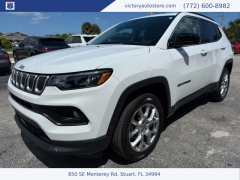 Used 2022 Jeep Compass Latitude Lux 4x4 at Victory Auto Store near Stuart, FL