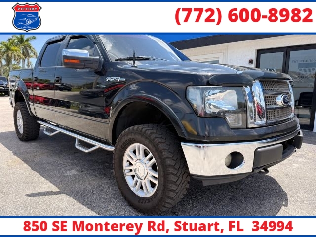 Used 2012  Ford F-150 4WD SuperCrew at Victory Auto Store near Stuart&comma; FL
