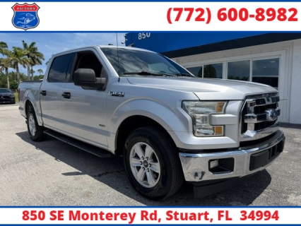 Used 2017 Ford F-150 2WD SuperCrew XLT 5 1/2 at Victory Auto Store near Stuart, FL