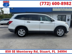 Used 2018  Honda Pilot 4d SUV FWD LX at Victory Auto Store near Stuart&comma; FL