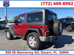 Used 2013  Jeep Wrangler 4WD 2dr Sport at Victory Auto Store near Stuart&comma; FL