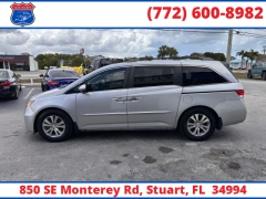 Used 2014  Honda Odyssey 5dr EX-L at Victory Auto Store near Stuart&comma; FL