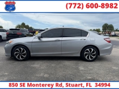 Used 2016  Honda Accord Sedan 4d EX-L V6 at Victory Auto Store near Stuart&comma; FL