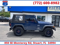 Used 2005  Jeep Wrangler 2dr X at Victory Auto Store near Stuart&comma; FL
