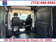 Used 2018  Ram ProMaster Cargo Van 1500 High Roof Van 136" WB at Victory Auto Store near Stuart&comma; FL