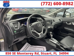 Used 2013  Honda Civic Sdn 4dr Auto EX-L at Victory Auto Store near Stuart&comma; FL