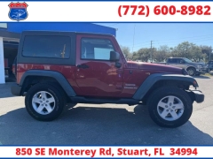 Used 2013  Jeep Wrangler 4WD 2dr Sport at Victory Auto Store near Stuart&comma; FL