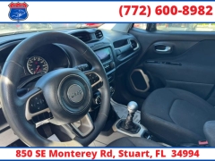 Used 2017  Jeep Renegade 4d SUV FWD Sport Turbo at Victory Auto Store near Stuart&comma; FL