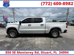 Used 2019  Chevrolet Silverado 1500 4WD Crew Cab 147" Work Truck at Victory Auto Store near Stuart&comma; FL