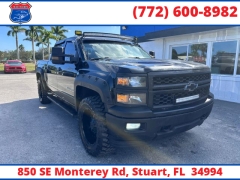 Used 2015  Chevrolet Silverado 1500 4WD Crew Cab 143.5" LT w/1LT at Victory Auto Store near Stuart, FL